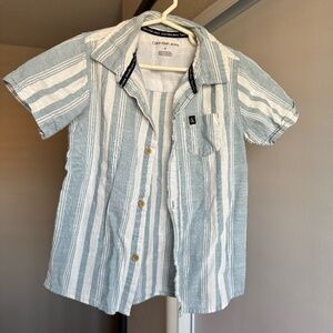 Calvin Klein Kids Striped Button Shirt